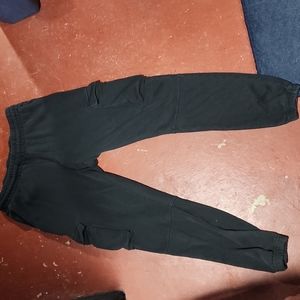 Black sweatpants
